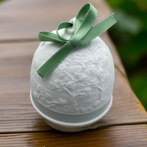 Lladro 1993 Summer Bell Collectors Society #17614 Mint Green Ribbon NIB